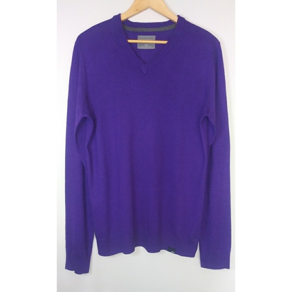 Aeropostale Other - Aeropostale Men's Vneck Purple long sleeve Sweater